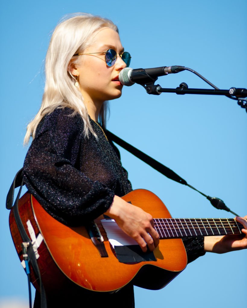 Phoebe Bridgers performing at 80/35 Music Festival 2018 in Des Moines, Iowa
